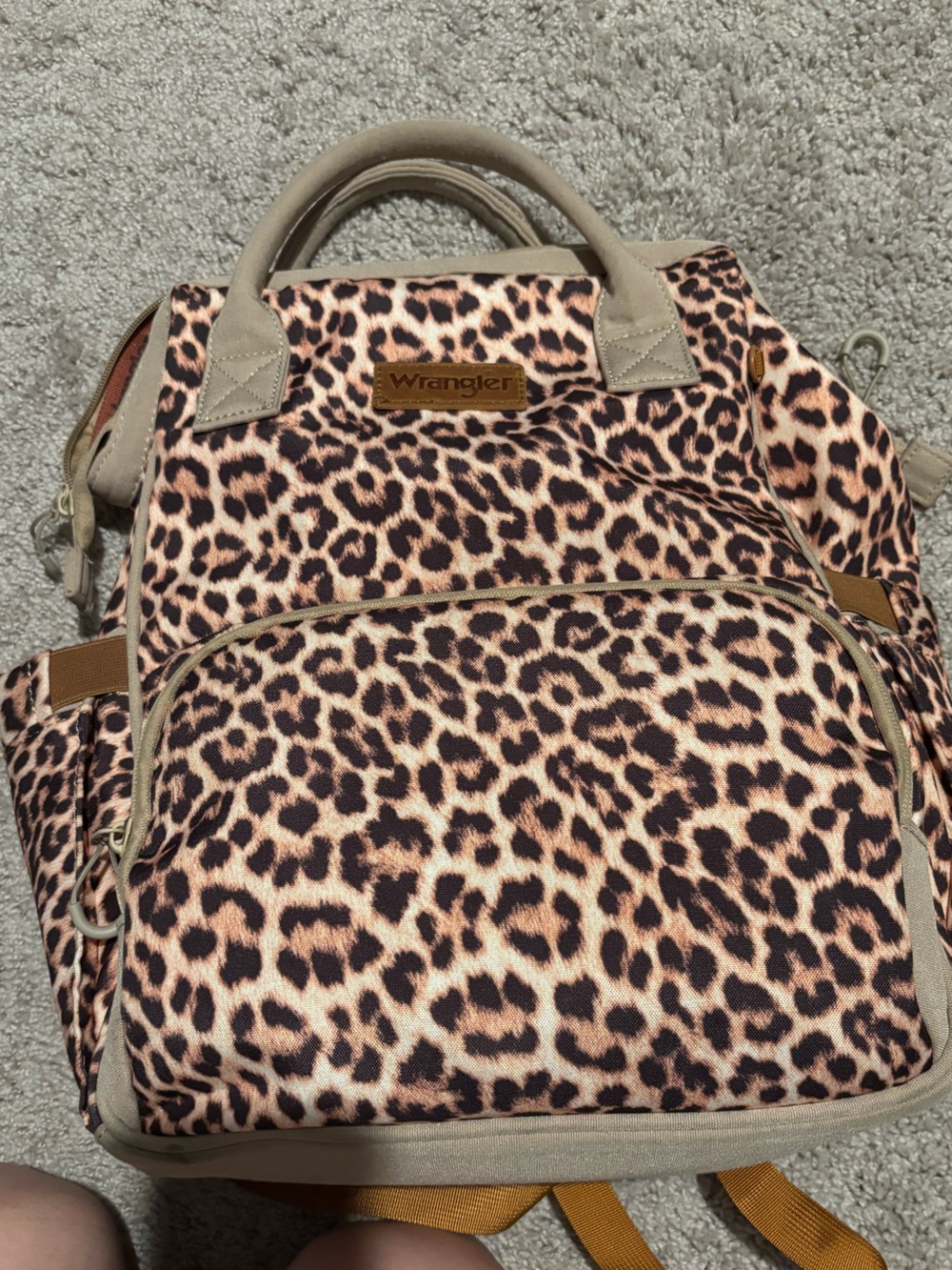 Wrangler diaper bag